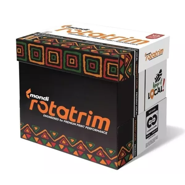 ROTATRIM A4 Copier Paper 80gsm Box of 5 Reams
